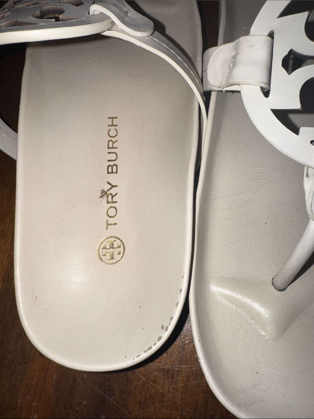 Tory Burch Miller Cloud in New Cream size 8.5 - Picture 3 of 5